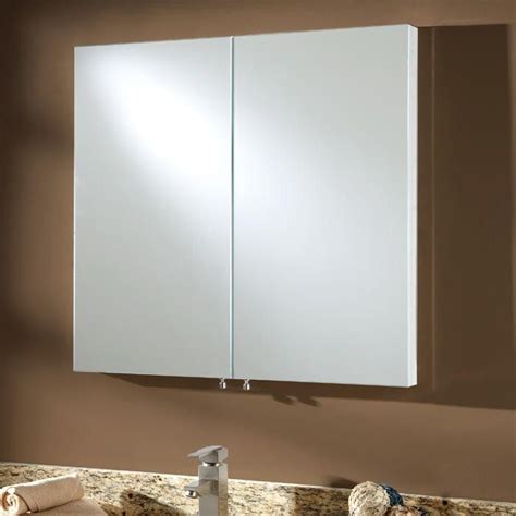 quentin stainless steel recessed medicine cabinet white powder coat|Frost .